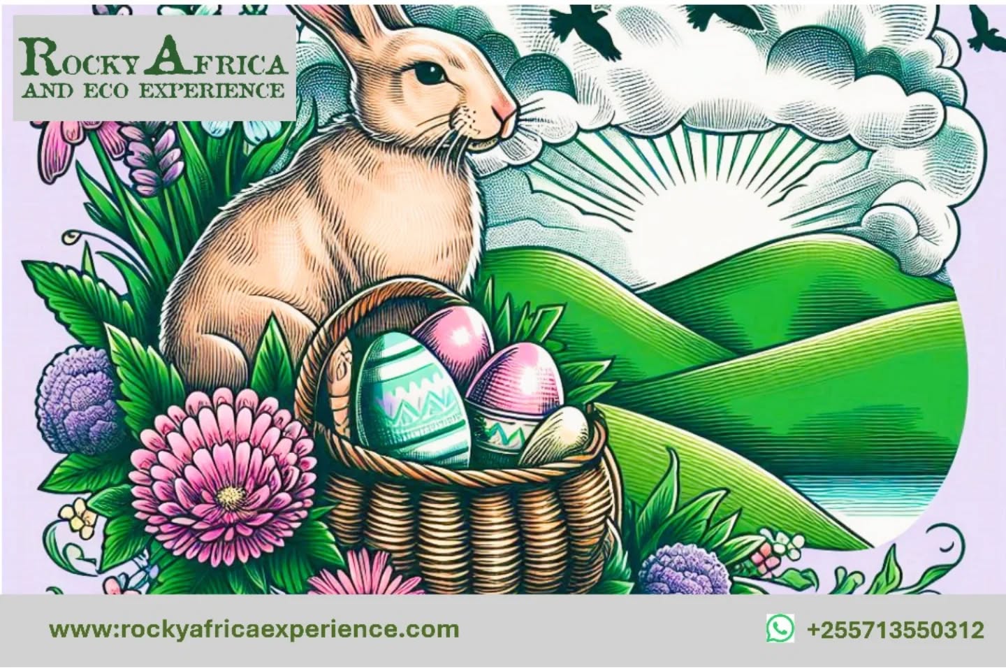 🌼🐰 Happy Easter from all of us at Rocky Africa Experience! 🦁🌍
May your day be filled with joy, peace, and new adventures.
Thank you for being part of our travel family — we can't wait to explore more with you! 💚✈️ #EasterVibes #RockyAfricaExperience #TravelWithHeart